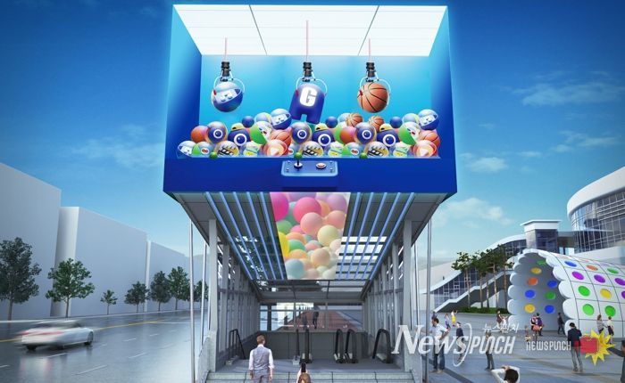 광주송정역, 디지털 이미지 구현 ‘광주관문’ 변신