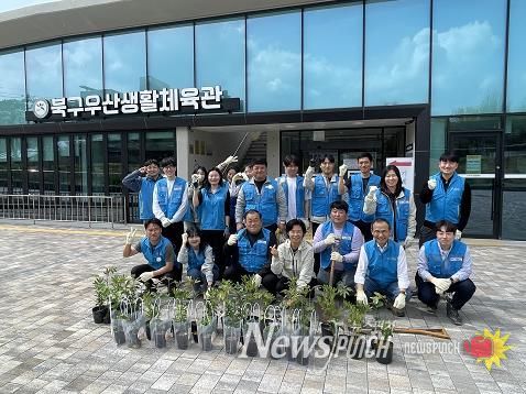 광주북구시설관리공단‘노사화합 그린데이’식목일 행사