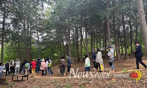 완주군, 황토 맨발걷기 사업 박차