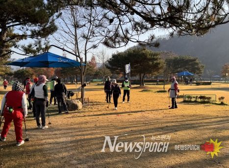 진안군, 전국 장애인 파크골프 등 다채로운 체육 경기 대회 열려