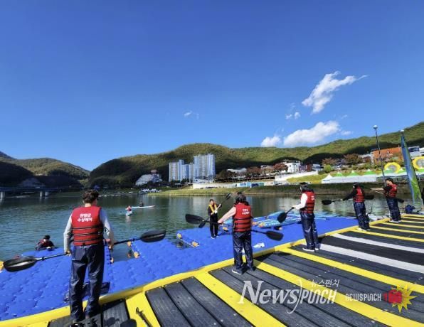 지난해 수상레저 아카데미 운영 사진