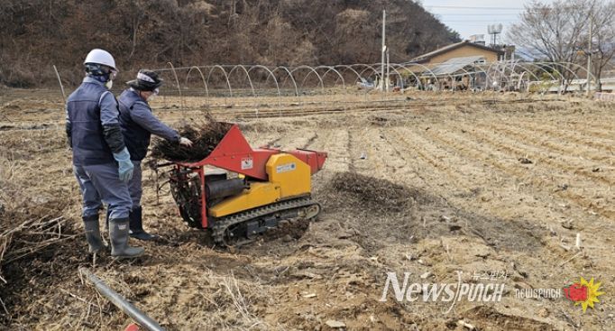 ‘찾아가는 영농부산물 파쇄지원단’ 상반기 사업 성료