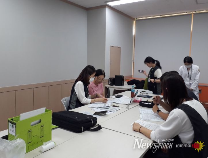 근로자건강센터와 함께 현업업무종사자 건강증진 프로그램