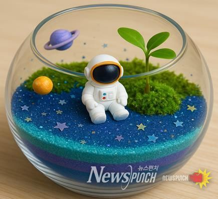 우주정원 테라리움 예시