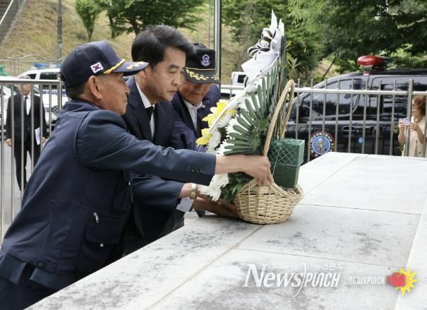 지난해 거행된 현충일추념식 모습