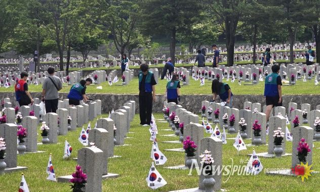 인천적십자 RCY, 현충원에서 나라사랑 실천하다