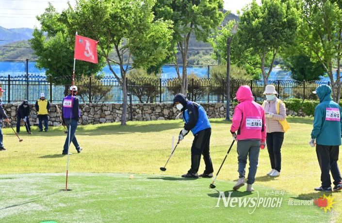 청송군, 산남파크골프장 개장