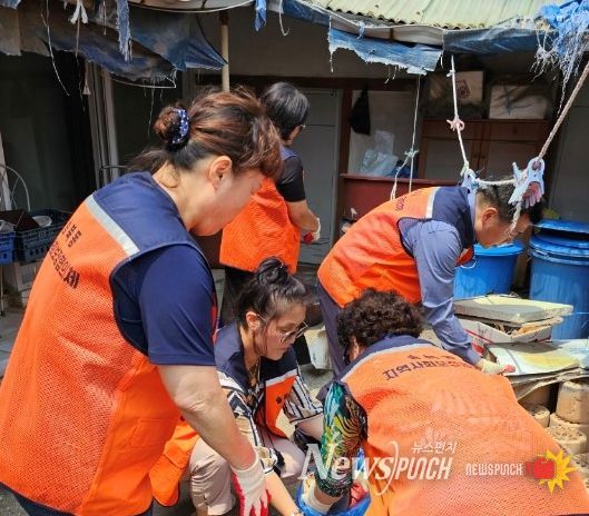 송북동 지역사회보장협의체, 주거환경개선사업 실시