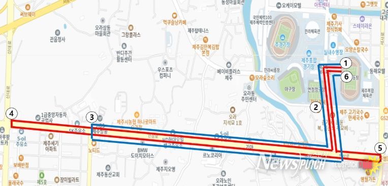 ‘차 없는 거리’ 행사 코스