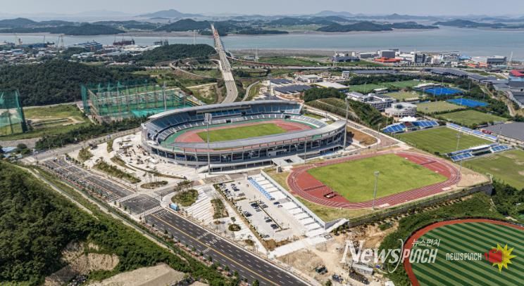 목포종합경기장 전경