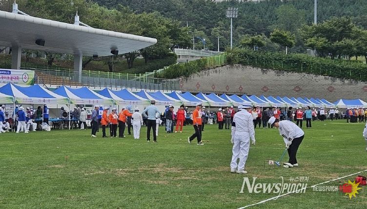 제35회 경북도민 생활체육대축전 참가선수단 격려(게이트볼)