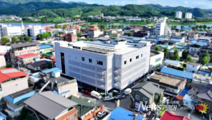 개관 1주년을 앞둔 화천군 가족센터 전경