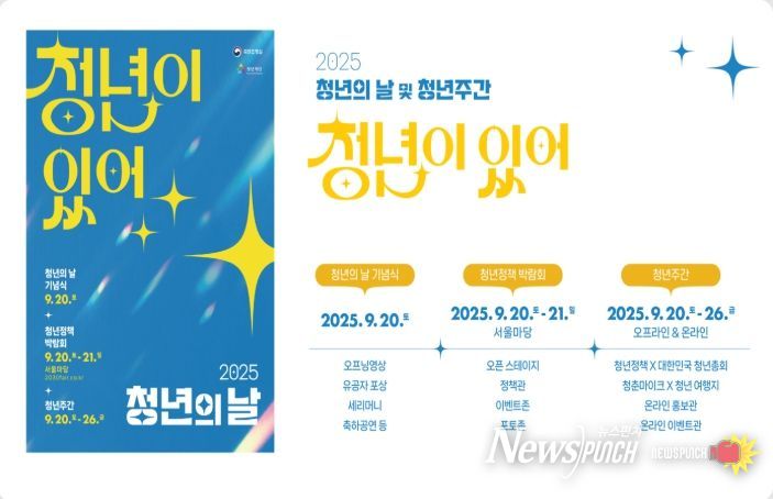 청년의 날 행사 안내문