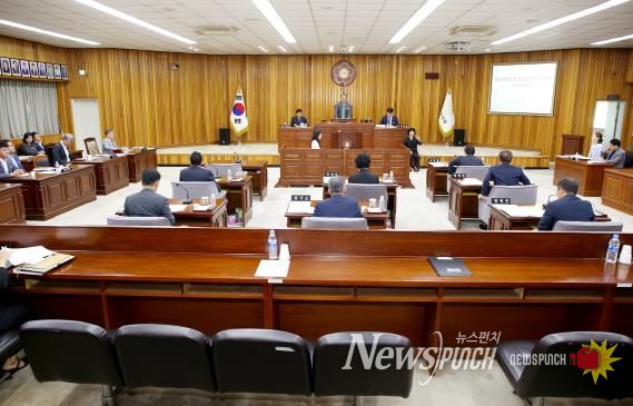 영광군의회, 제290회 임시회 마무리