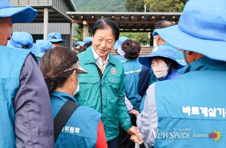 대한민국 새단장 주간 운영 수륜면, 명절맞이 대청결 활동 실시!!