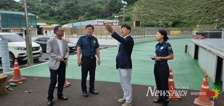 청도공영사업공사)합동현장점검