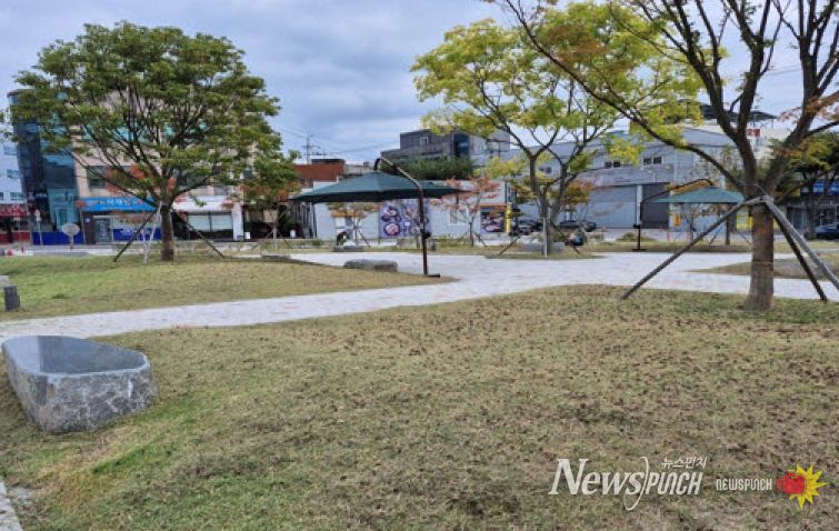 빗물정원_작업 후 모습