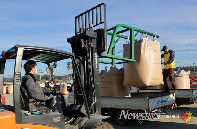 정읍시, 2025년산 공공비축미 1만 1996톤 매입