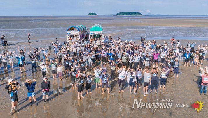 고창군, 2025년 고창갯벌 맨발 걷기대회