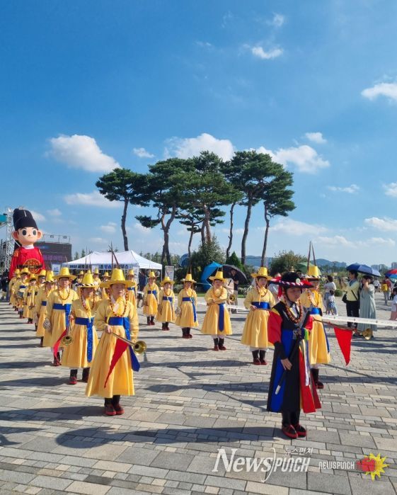 완주어린이취타대 세종 한글 축제 물들이다