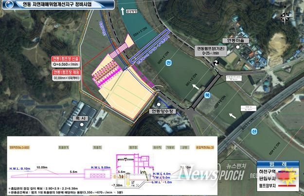 연동지구 재해위험 개선 본격 추진