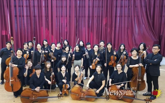 도봉구립교향악단 단체사진