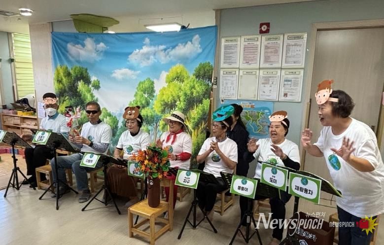 동화구연 진행 모습