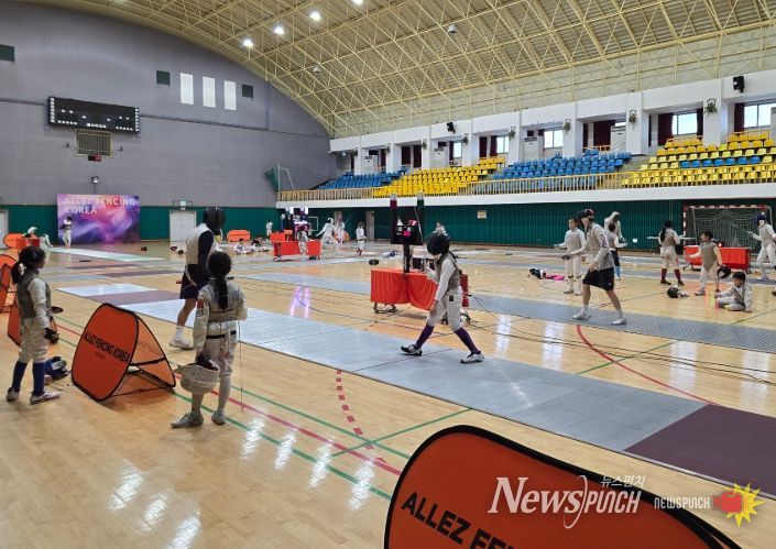 한림체육관 펜싱팀 전지훈련