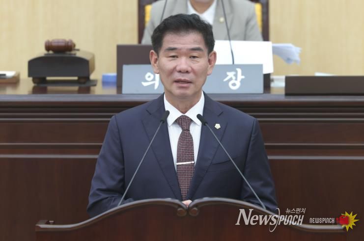 “강정규 의원 5분발언 제안 설명”