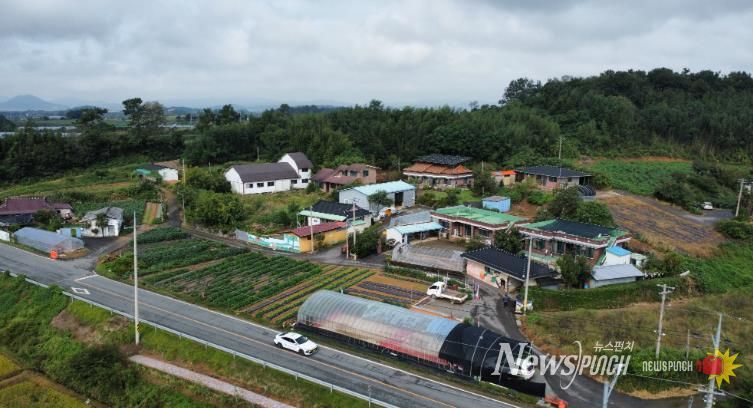 영암군 송산마을, 전남 유기농 생태마을 지정