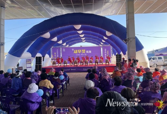 지도 난타팀 공연 사진