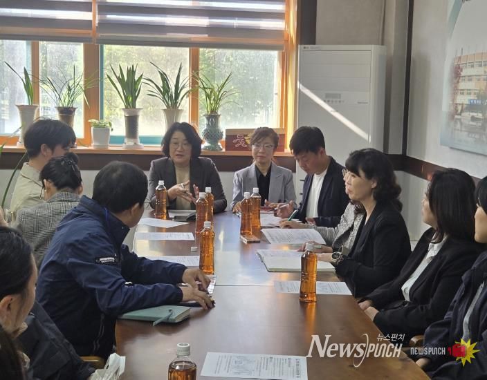 경기도의회 신미숙 의원, 통학버스 지원 중단 우려 현장 찾아…통학 불편 해소방안 논의