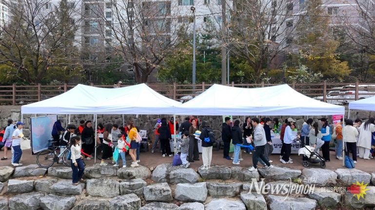 구미천 빗물받이 캠페인