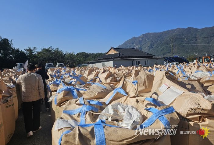 진안군, 공공비축미 첫 매입 시작