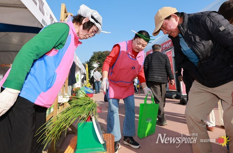 예천 쪽파 홍보 앞장