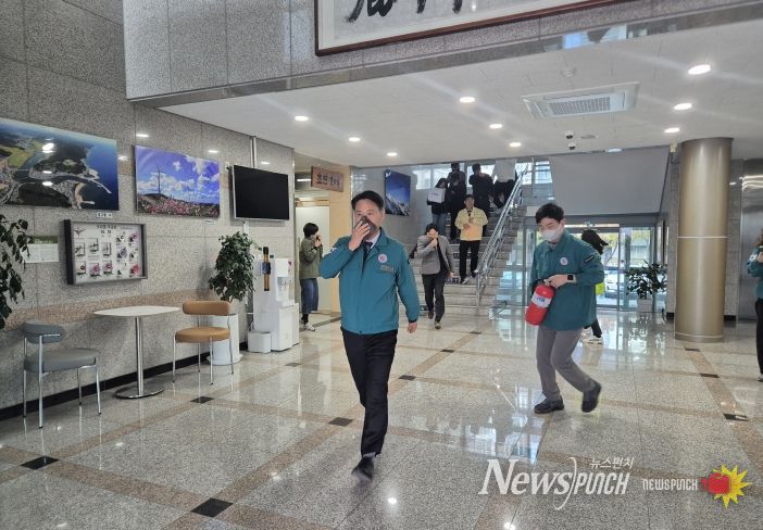 2025년 화재 대비 민방위 훈련 실시