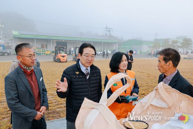 옥천군, 2025년산 공공비축미곡 매입 ‘돌입’