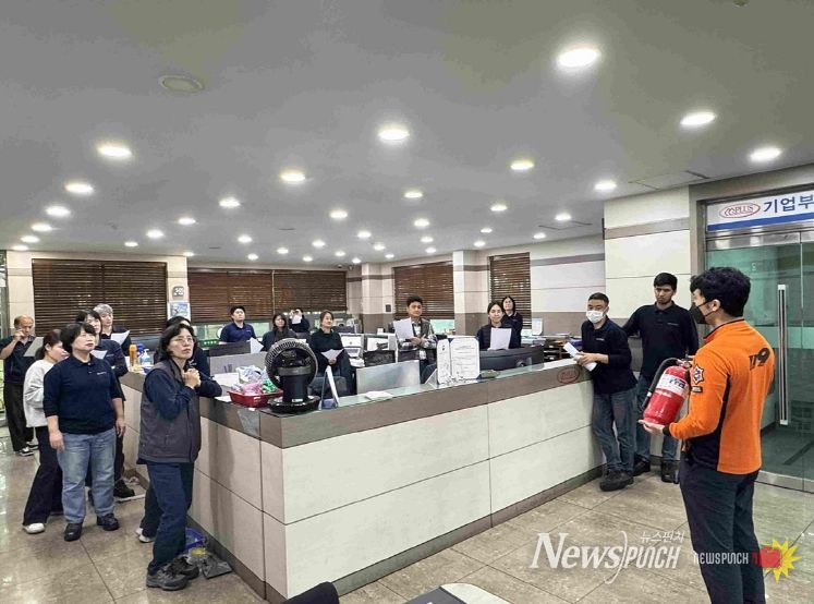 겨울철 노후 산업단지·전통시장 화재예방 총력 대응