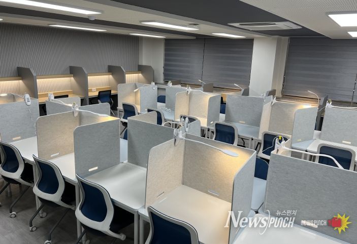 달성이룸캠프 자기주도학습센터실