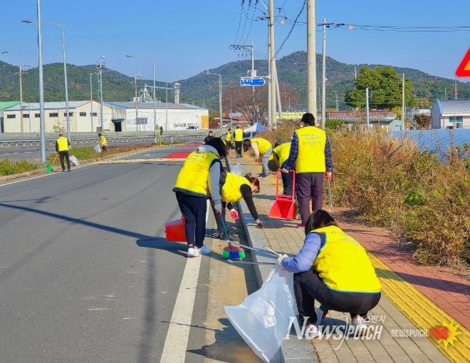 고성군 하나님의 교회와 함께 깨끗한 고성 만들기