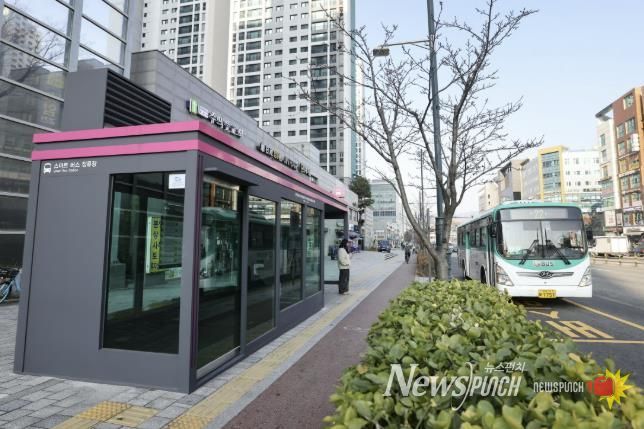 의왕시, 스마트버스정류장 성공적 운영