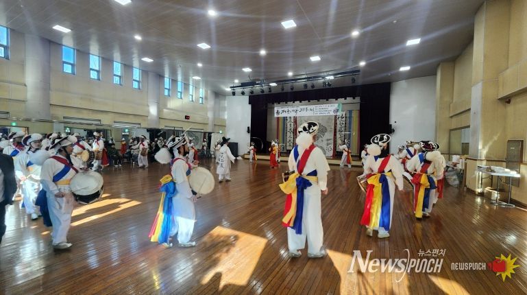 전북특별자치도 무형유산 ‘진안중평농악’ 공개시연회 개최