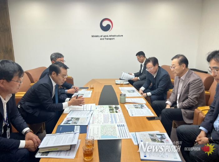 국토교통부 장관 면담 지역 핵심 SOC 현안 건의