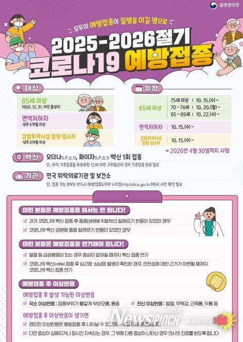 겨울철 호흡기감염병 동시 유행 대비 선제적 대응