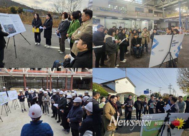 순천시의회, 제291회 제2차 정례회 기간 중 현장 목소리 청취