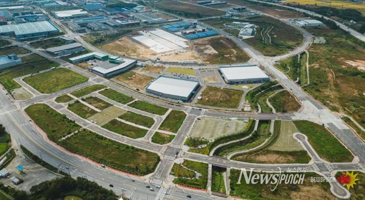 테크노 2산단 코웰패션 본계약 체결_지원시설용지