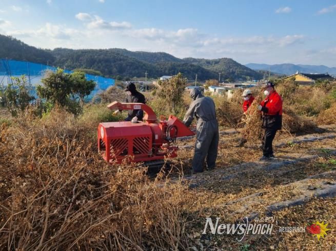 순천시, ‘영농부산물 일제 파쇄 주간’ 동참