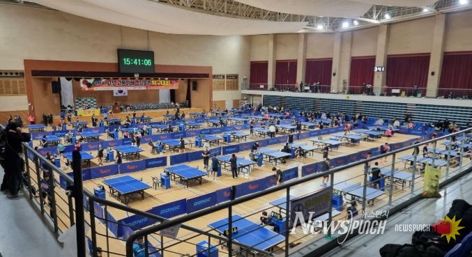 고성군, 제7회 고성 고룡이배 경남오픈 탁구대회