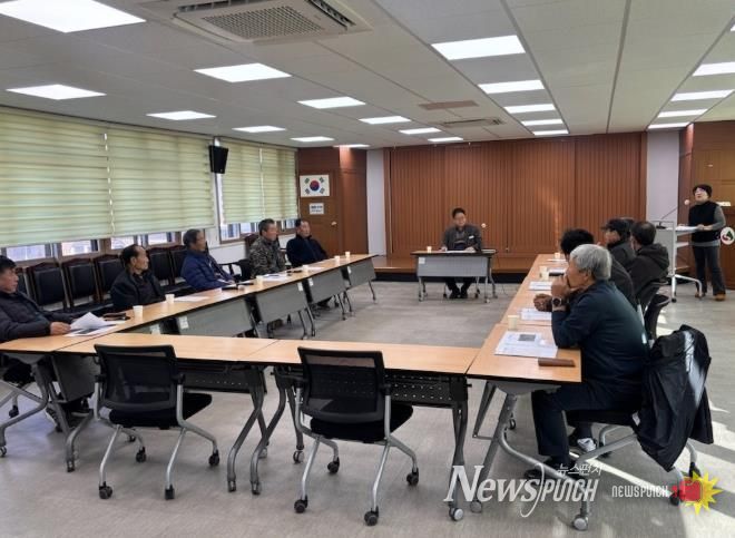 임실군 덕치면, 겨울철 제설 안전 작업 사전점검 회의 개최