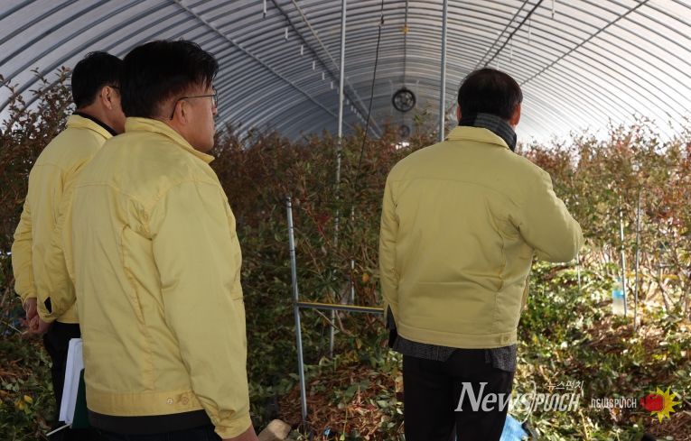 진안군, 겨울철 자연재난 대비 현장 점검 실시